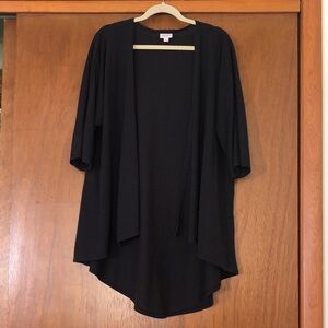 LuLaRoe Women's Navy Open-Front cardigan Duster